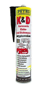 Imagen de K&D 310 ML, BLACK - Sellador de poliuretano (Negro)