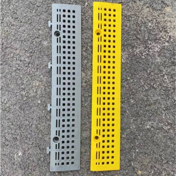 Imagen de Borde de rejilla de suelo empalmado - 6,9*2CM